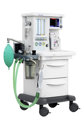 posto di lavoro di anestesia del touch screen, bottone di controllo, AGS, ORCA, flussometro dei tubi; applicazione di anestesia