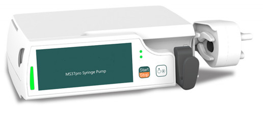 Pompe siringhe mediche di bisogni clinici con l'allarme basso della batteria