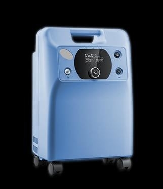 approvazione di plastica delle coperture ISO13485 dell'ABS portatile della macchina del concentratore dell'ossigeno 5L