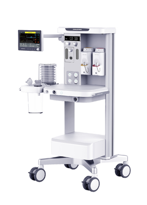 O l'anestesia lavora il ventilatore a macchina con 10&quot; touch screen di colore di TFT LCD