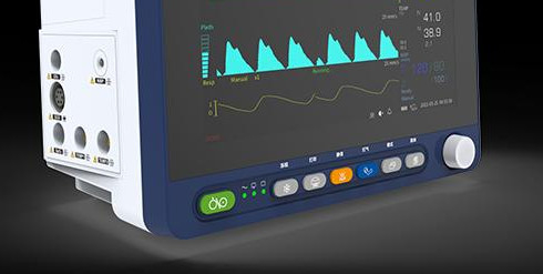 Monitor paziente portatile LCD a 12,1 pollici, dispositivi di sorveglianza dell'ospedale ISO13485