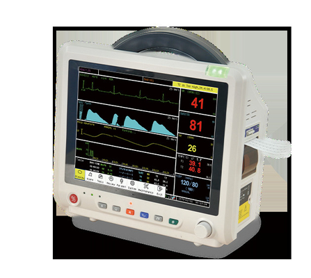 Forma d'onda a 12 pollici paziente medica del monitor PM5000 Ecg di multi parametro